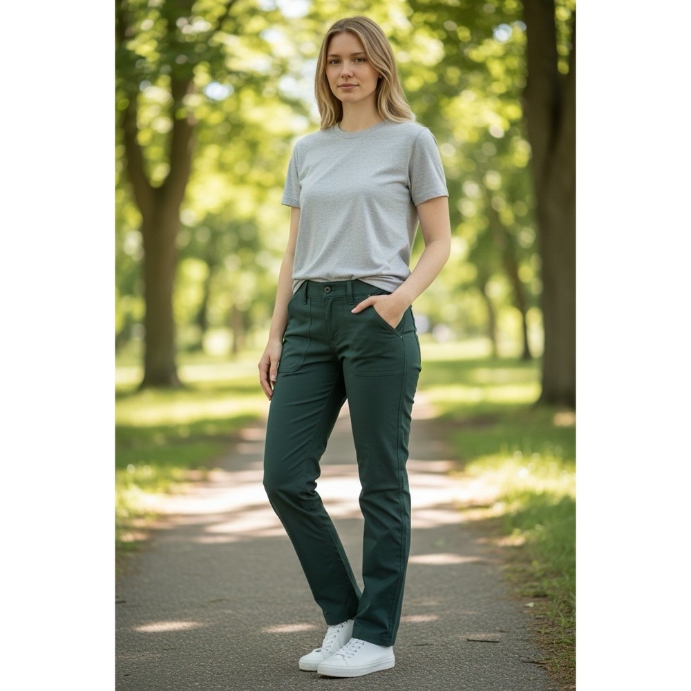 Duluth Trading Women's Flex Expedition Pull On Slim Leg Pants
